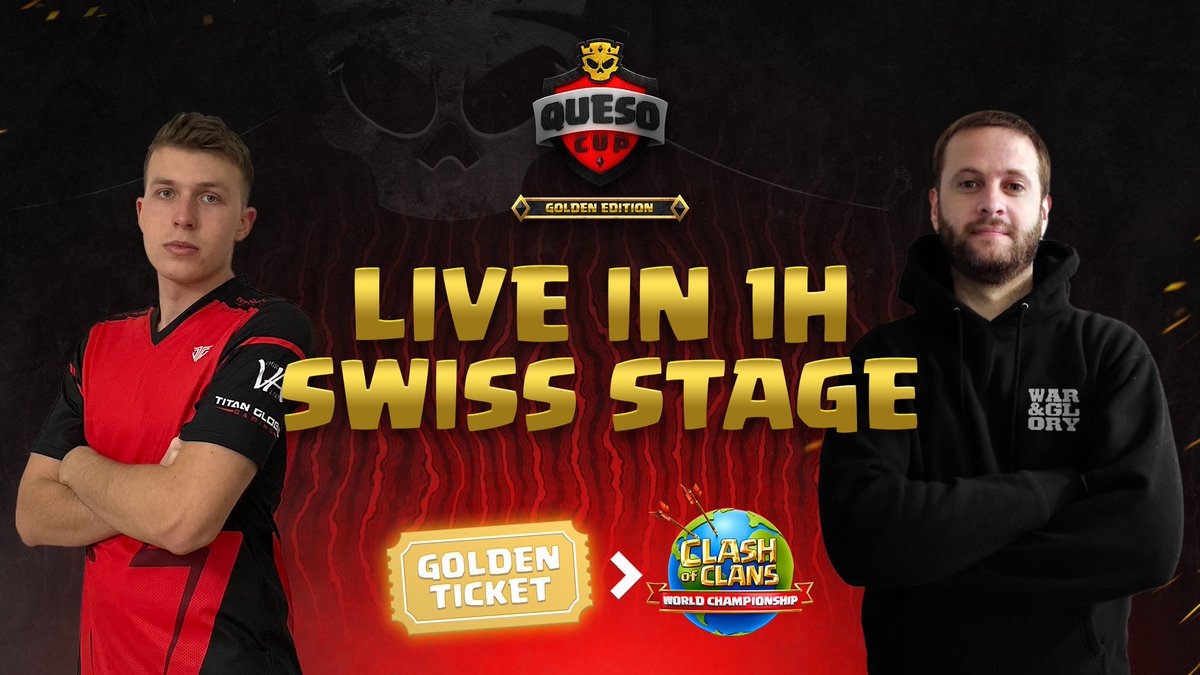 All eyes set on the 1st Swiss stage ever done in the #ClashEsports history 👀⚔️

🔁 RT for a chance of winning 1000 Gems

You don't wanna miss this:
📺 youtu.be/GNuJ5axd0OQ

#ClashWorlds