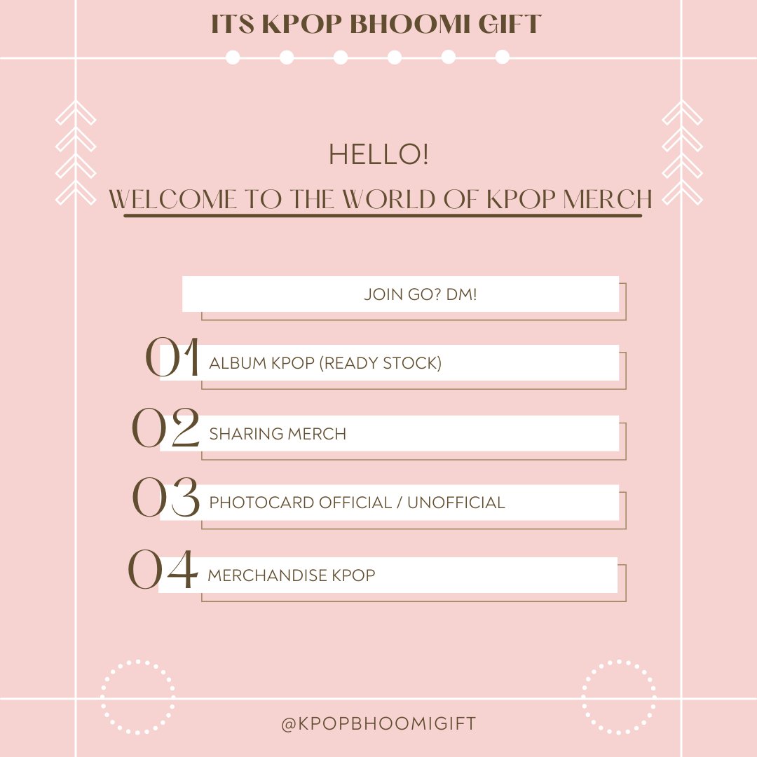 kpopbhoomigift's tweet photo. HELLO BHOOMERS!
Welcome to the world of Kpop Merch with #KpopBhoomiGift

Join GO? LINK ON BIO!! https://t.co/eyvFXPfJJv