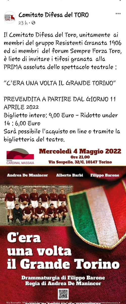 DomusGranata's tweet photo. @C_Difesa_Toro @Resistenti1906 https://t.co/hHM8RiOHKI