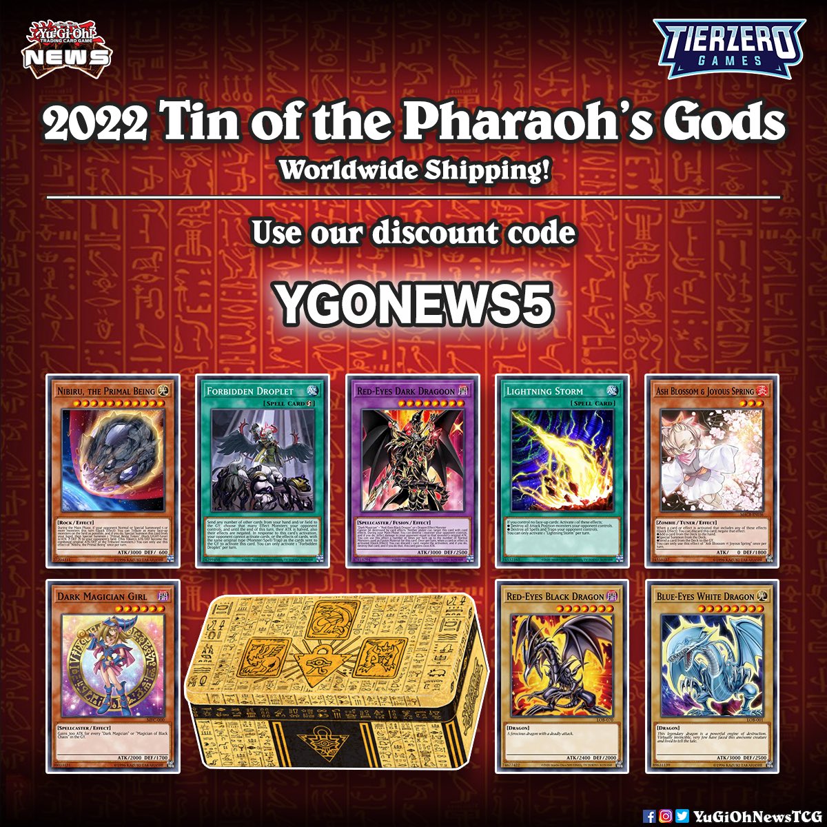 YuGiOh News on Twitter " 𝗧𝗜𝗘𝗥𝗭𝗘𝗥𝗢 TierZeroGames just restocked the