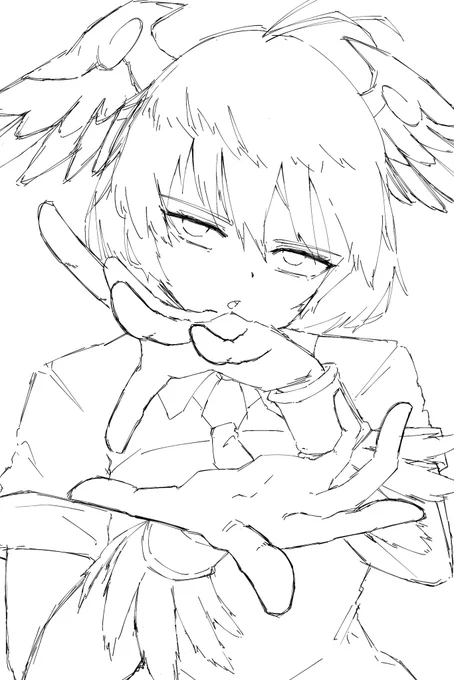 ラフが上手く出来すぎて既に満足してるんだけど 
