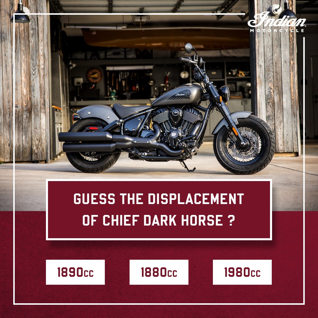 IndianMotorIND's tweet photo. How well-versed are you with the Indian Motorcycle brand? Share your answer in the comment section below.
-
#indianmotorcycleindia #indianmotorcycle #superbik #bike #bikelife #luxuryride #indianmotorcycleridersgroup #roadtrip #road #roadbike #ride #rider #Indianchief #Chief https://t.co/kYHB7PAfve