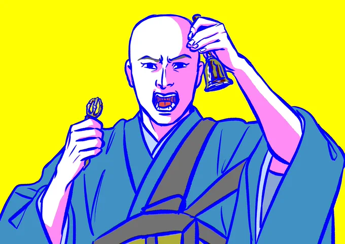 招かれざる濃ゆい人たちが凄かった今回も。読経合戦なんぞ??ってなったけれど全成に加勢する実衣さん可愛い。あと義高だけ作画が違いません???麗しすぎる。
#鎌倉殿の13人
#殿絵
#鎌倉絵 
