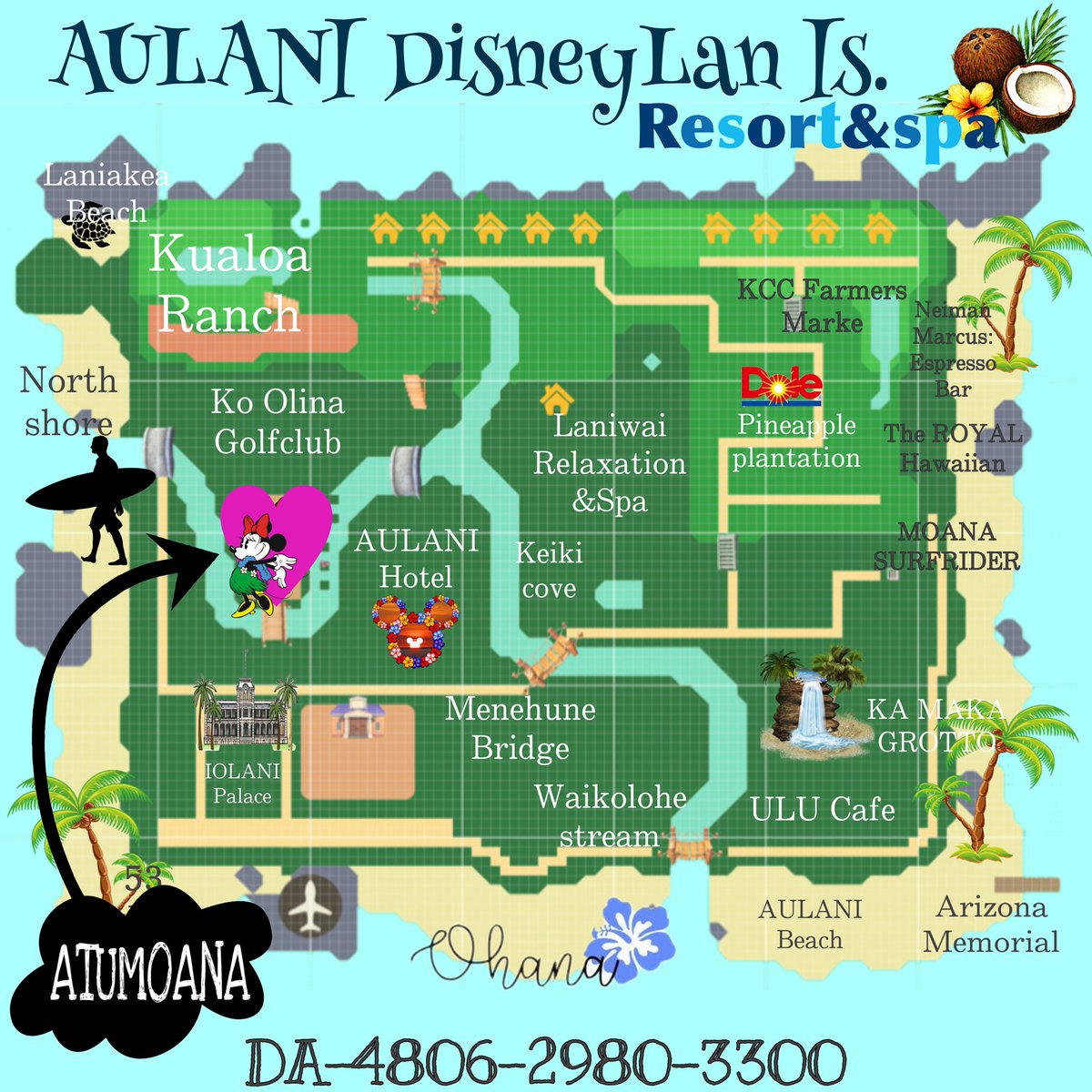 せいこ♡AULANIディズニーラン島 tweet media