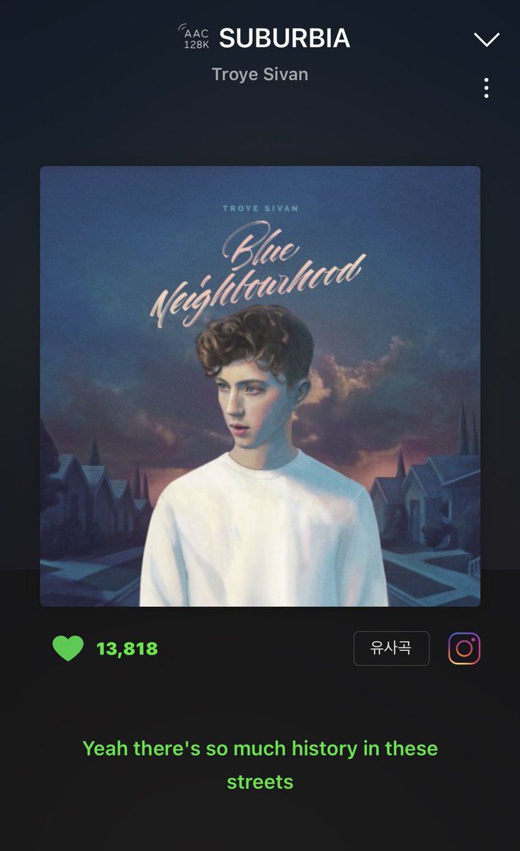 해찬이...
트로이 노래 중에 SUBURBIA 불러줬으면 좋겠다....
개인적으로 제일 좋아하는 트로이 곡들 준 하나..😍