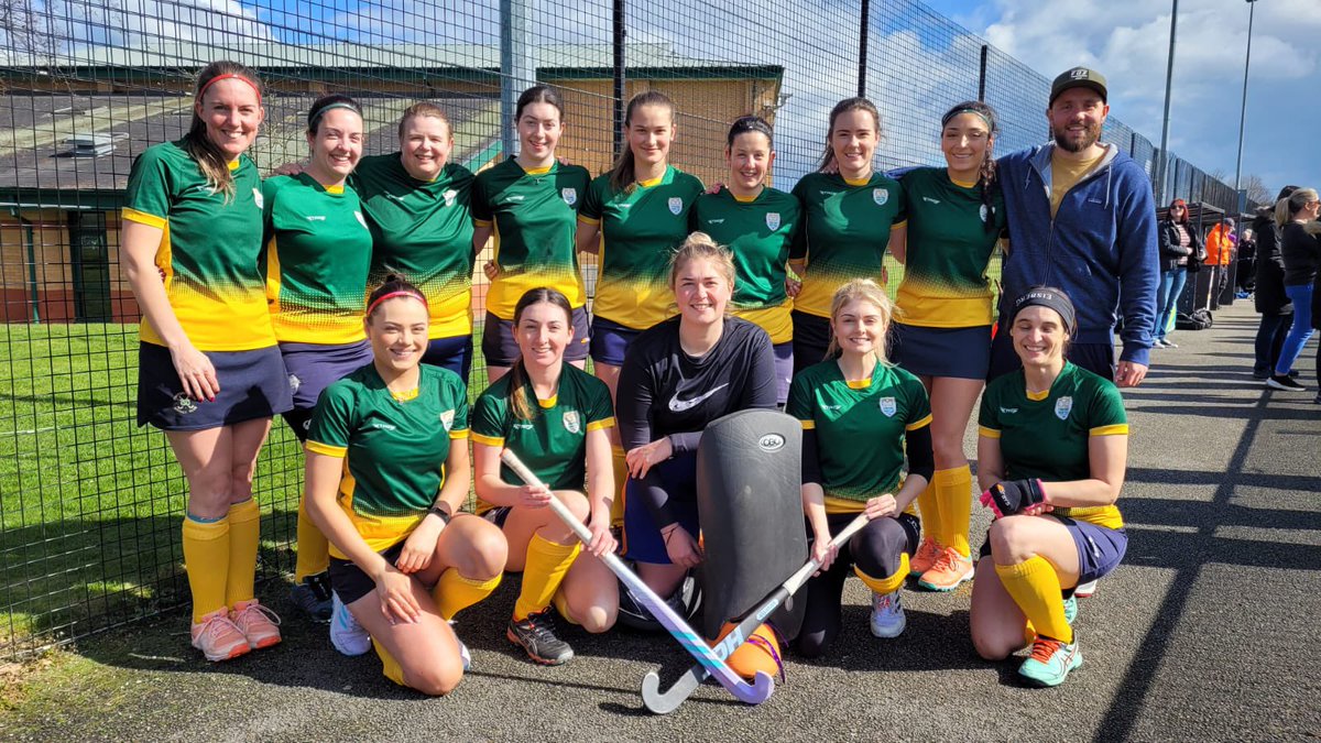 Charl0tte_May's tweet photo. Super proud of this bunch of amazing ladies, Midlands Women’s Division 3 North West league champions 🏆🏑@StaffordHockey https://t.co/mtaAcIwyWn