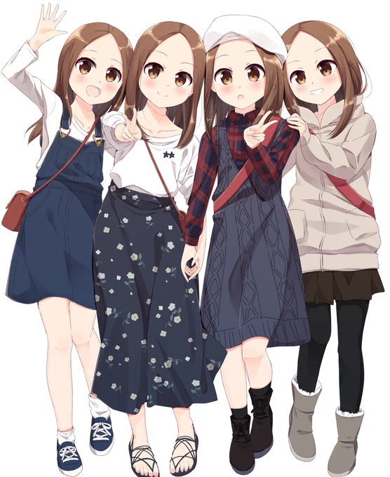 西片はどの私が好きなの???????? #からかい上手の高木さん #高木さん(からかい上手の高木さん)  