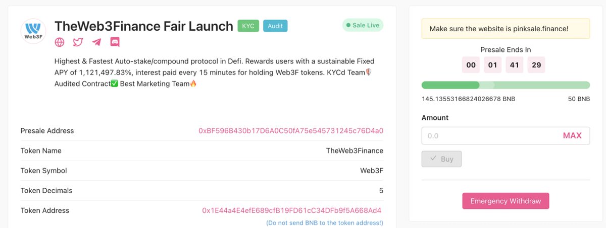 The Web3 Finance Official tweet media