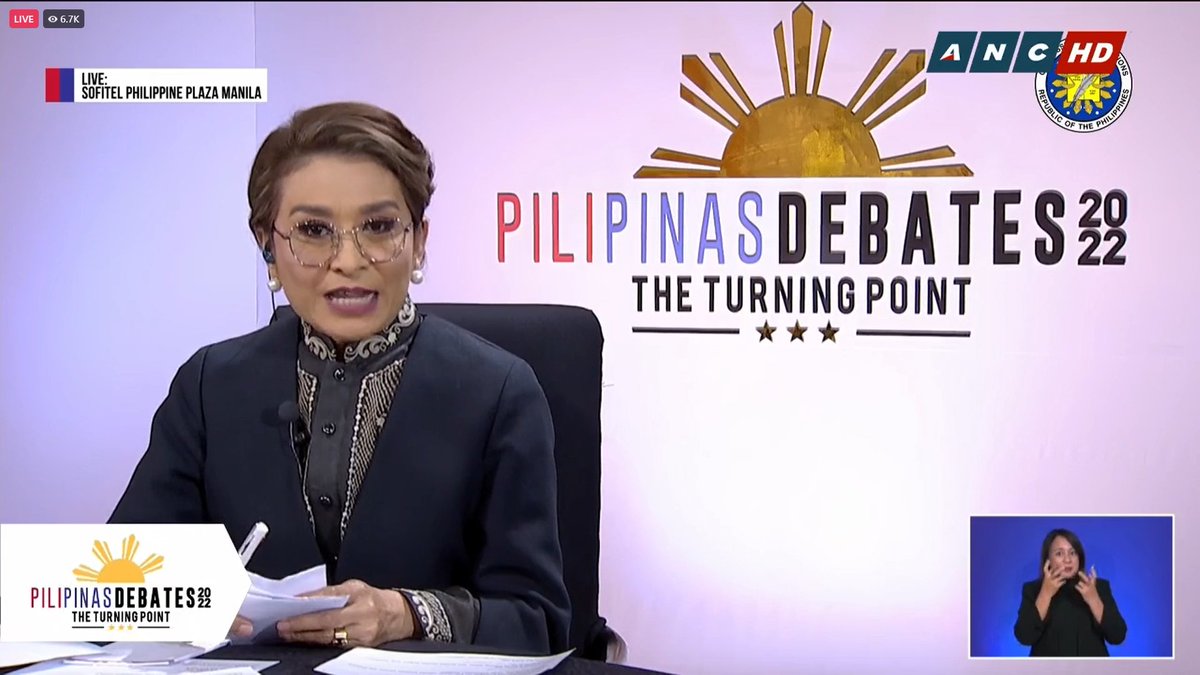 _pearsonspecter's tweet photo. #PiliPinasDebates2022

Can we take a moment to appreciate Madam Moderator Ces Drilon's strong &amp; elegant look? https://t.co/ixB2Is59Vy