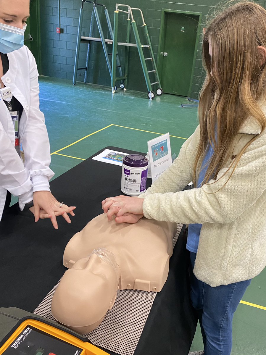 HCSCTE's tweet photo. The HCS Health Science Career Fair was a HUGE success and wouldn’t have been possible without all our amazing health care providers and support teams from @McLeodHealth @conwaymed and @tidelandshealth! We can’t wait host this event again next year! #cteinsc #hcscte #healthcare https://t.co/GwGoFC4Ypq