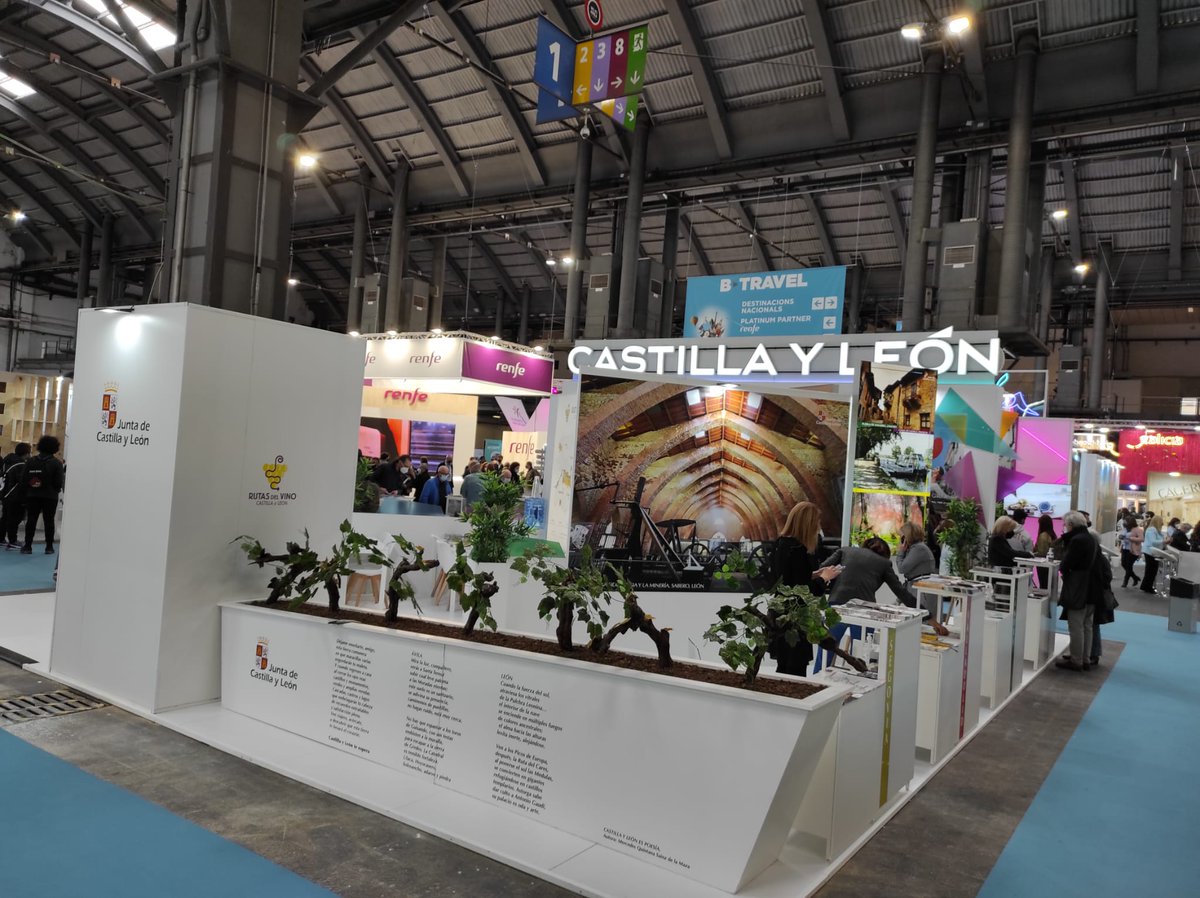 RutaVinoArlanza's tweet photo. Último día en @BTravelShow en #Barcelona. Nuestra Ruta ha estado maravillosamente representada en #BDelicious por las bodegas @bvaldesneros y @PagosNegredo junto con la deliciosa tapa "Capricho salvaje del #Arlanza"
#enoturismo
#CyLesVida https://t.co/mvml1bdIBJ
