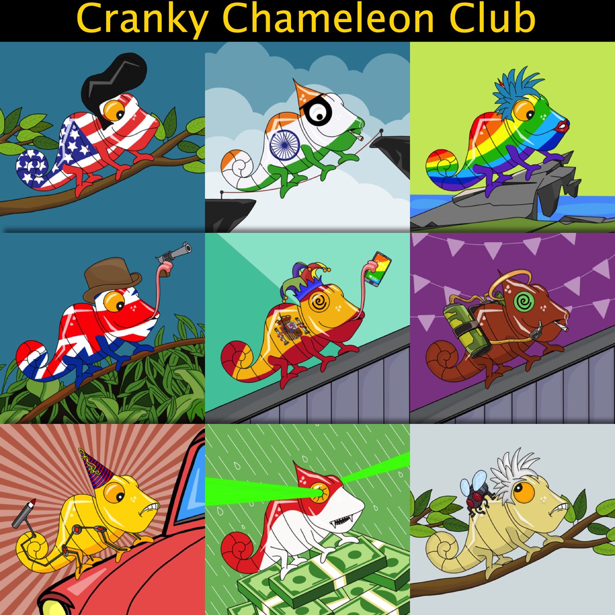 Cranky Chameleon Club (Sharlet) tweet media