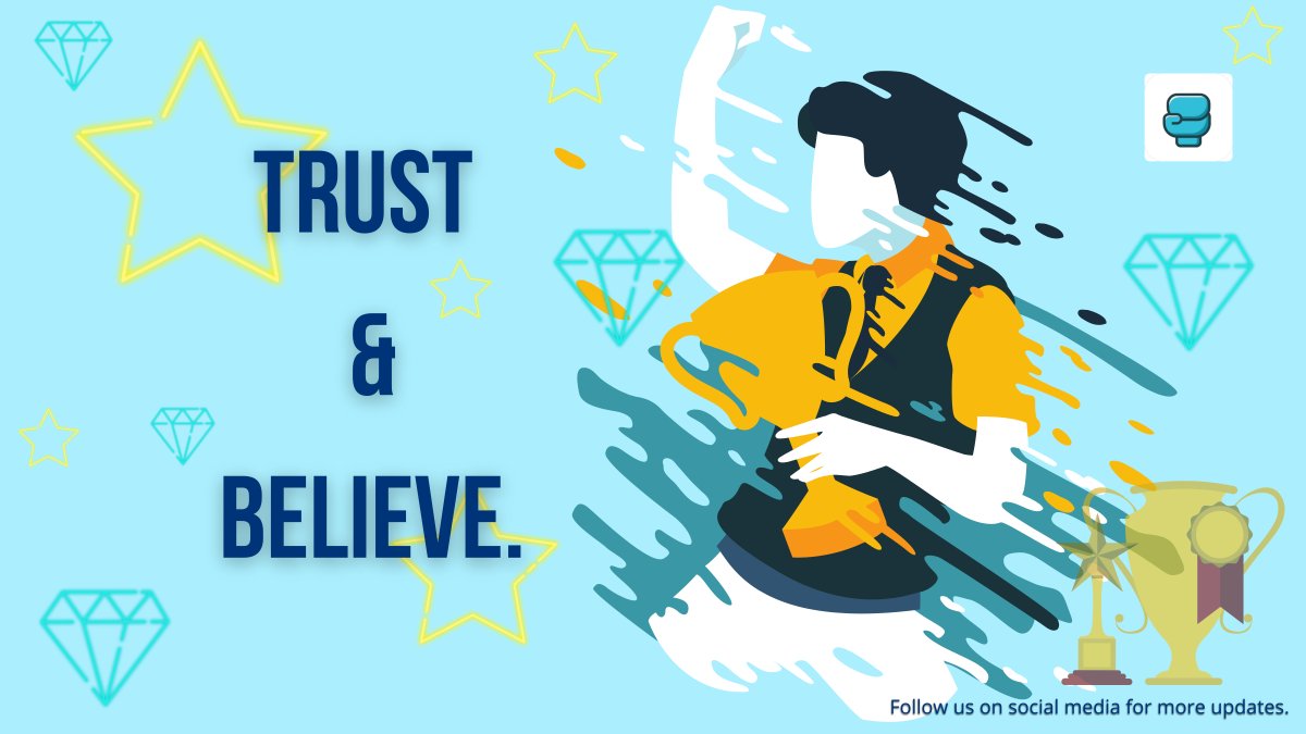 ⭐️ Different situations will eventually shape you into the person you were born to be. It may be a difficult path, but nothing you cannot handle is thrown at you. Put, trust and believe. ⭐️

Join #PunchGames today to unlock your true potential! 🔥

#playtoearn #NFTs #crypto