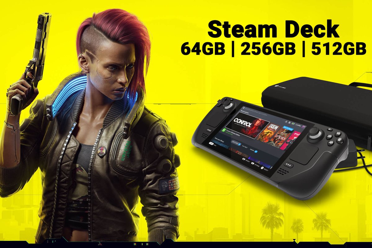 ReadWires's tweet photo. Which Version of The Steam Deck Should You Buy?

For those who prefer to play games on their PC, Valve just unveiled the newest Steam Deck versions, touchscreen handheld consoles made for PC gamers.

https://t.co/ynb0YJDwKN https://t.co/OvwywsQUs8