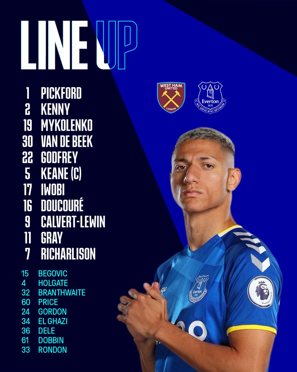 Everton tweet picture