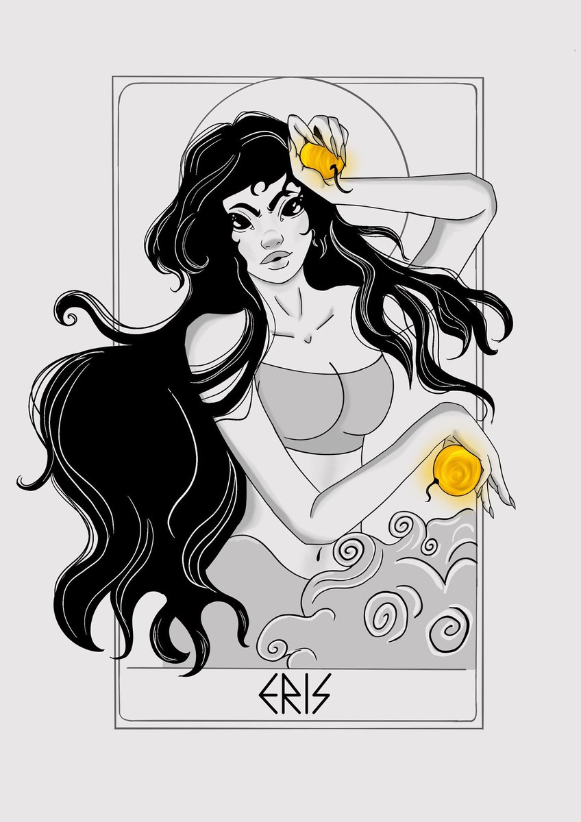 Time to spoil our hodlers with a gift of beautiful Art! Presenting a “LEGEND SAYS” NFTCOLLECTION by our artist <a href="/Tashatriesart/">Tasha</a> 

A special piece from the collection created especially for the wallets of our hodlers...

Meet Eris, the Goddess of Chaos &amp; Discord Details to claim TBA