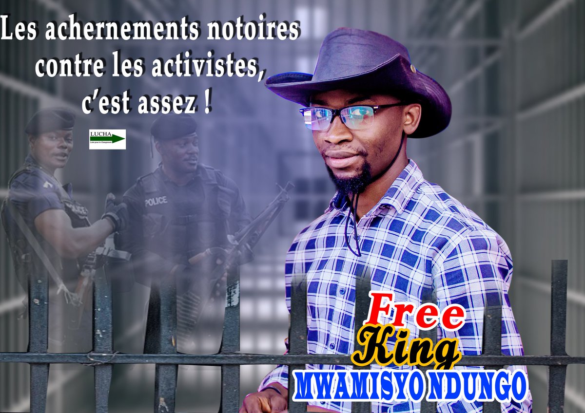 parfaitmuhani's tweet photo. #DRCNorthKivu: In order for the authorities to obtain the silence of the population, it would be necessary to provide them with security and guarantee them good governance.
Intimidations and arrests will have no effect.
#FreeLucha
#JLR
#VM
#FreeHon
@hrw
@puela_al
@GouvNordKivu https://t.co/lk7TEObbme