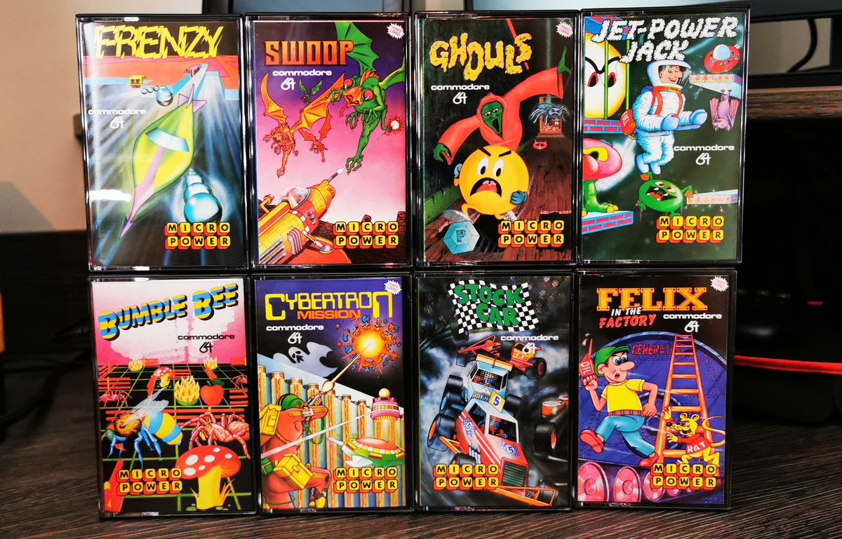 JudgeDrokk's tweet photo. The #JoyOfSets Number 32.
The jewel cased #C64 games of MicroPower.
#GamesAreArt #Computergames #C64 @C64Retweets @RetroGamer_Mag https://t.co/EdwVmxw8gw