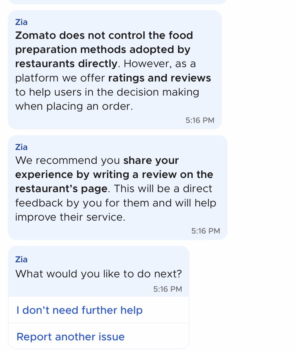 MegGuptaSocial's tweet photo. @zomato : why don’t you order from us? We will take your money, deliver the order late to you, it will be raw and cold but we won’t do anything about it. We will just tell you to not order from the same restaurant again! @zomatocare #poorcustomerservice https://t.co/LhXR0tnPDO