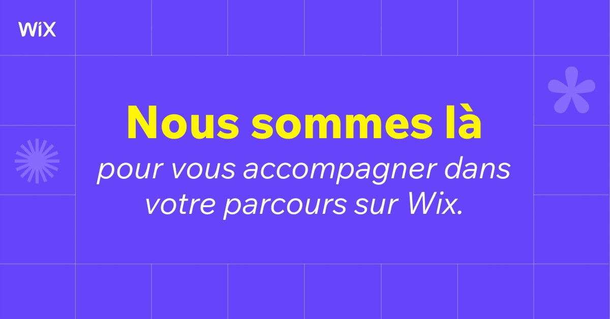 Wix Français tweet media
