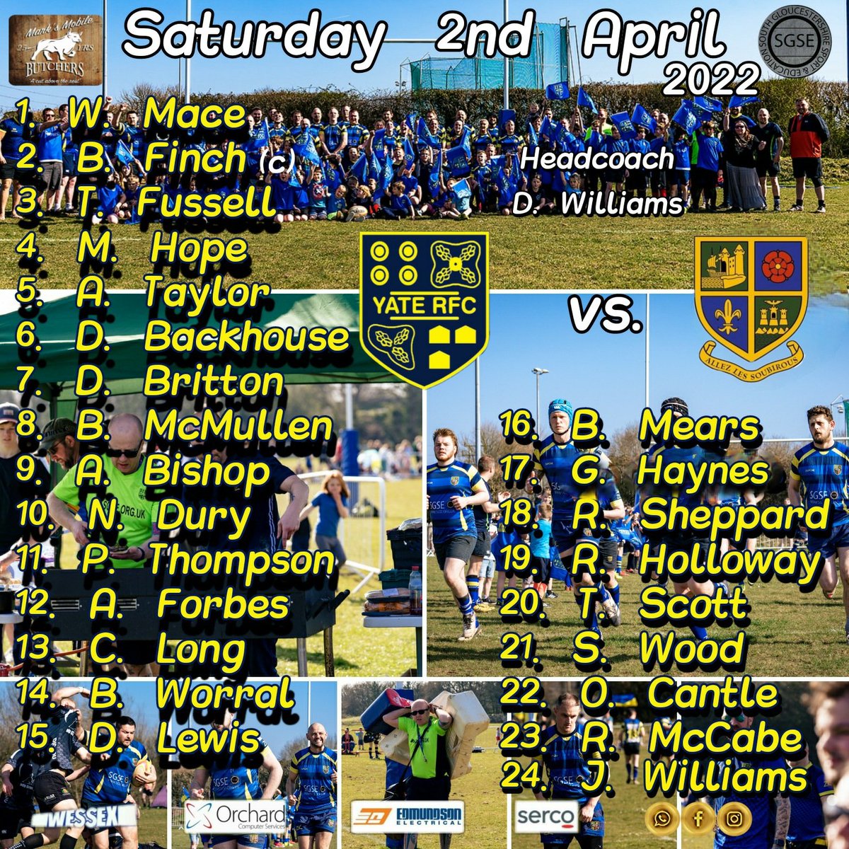 Yate Rugby Club tweet media