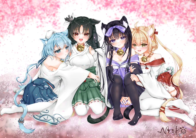 「みんなで一緒に…」
朝潮型ちゃんできたー!みんなそろってお花見をさせてあげたかったのです🌸
配信でたくさん応援してくれてありがとうございました!背景なしバージョンはpixivとツリーにて! 
#アズレン
#アズールレーン
#朝潮型
#朝潮 #大潮 #荒潮 #満潮
https://t.co/E9hdQlJSe5 