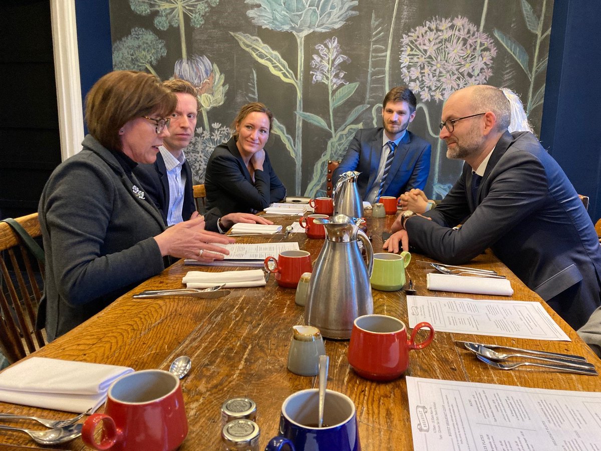 On a green transition tour visiting 🇩🇪+🏴󠁧󠁢󠁳󠁣󠁴󠁿+🇬🇧 to share solutions and best practices w. our partners. Very happy about the valuable discussions about onshore/offshore wind, district heating, hydrogen and fast transition. International cooperation is more important than ever!🌍🤝