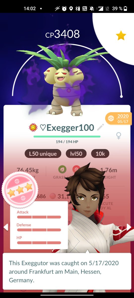 CommanderB5's tweet photo. New shadow pokemon from TeamGoRocket leader huh👀🧐
Guess I'll have to go for Cliff only this time🥲💩
#PokemonGO
#TeamGORocket #TeamGORocketleader https://t.co/D2fdNim9VP