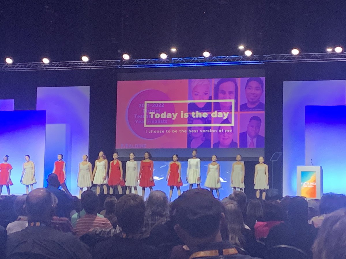 Today is the day…
Beautiful message told through dance by a talented group of students from Carver Aldine Dance Company, composed of students from Aldine Independent School District in Houston. 🤩 #NSBA22
