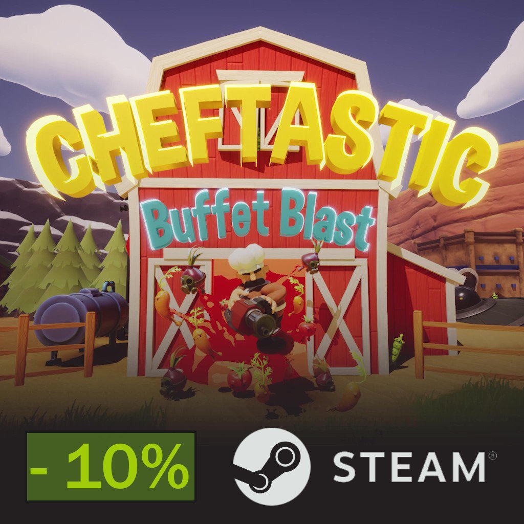 NotAGooseGames's tweet photo. 🚨24 hours left🚨

There’s still time to grab @CheftasticGame for £7.64 on steam!

https://t.co/8TI8ewkfxx

#NotAGoose #indiegamedeveloper #steam #indiegame #pcgaming #pcgamer #arcade #pitchyagame #madewithunreal https://t.co/y4I84HM6nS