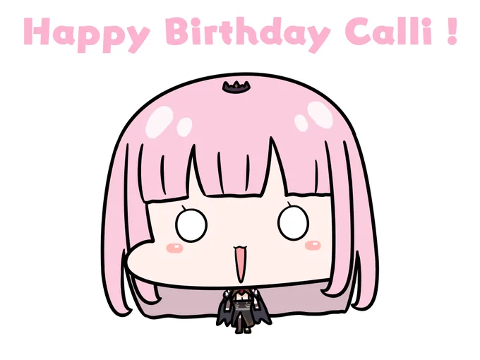 Just A Big Old Head Looking forward to the 3D live  #callillust #calli3DBD