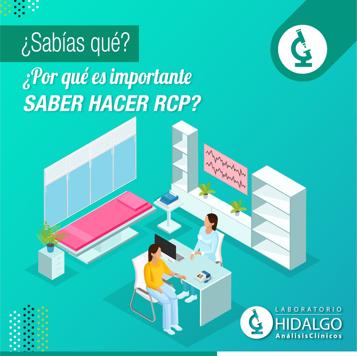 LabHidalgo's tweet image. ¿Por qué es importante saber hacer RCP? 🙌💚

No te pierdas las charlas gratuitas que brindamos mensualmente junto a Emergencias. Inscripción online en laboratoriohidalgo.com

#ComunidadHidalgo #RCP #Emergencias #Prevención