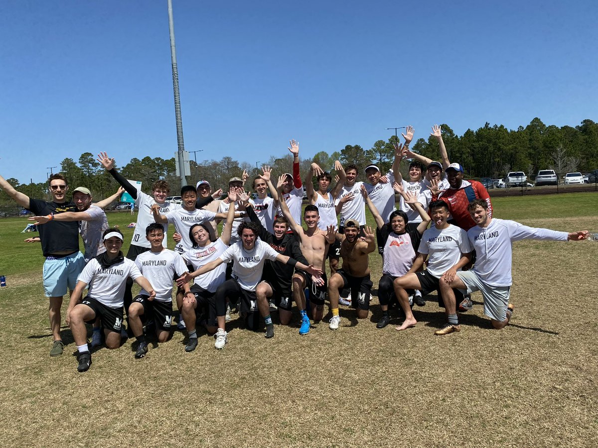 UMDMensUltimate's tweet image. After some shenanigans, we place 5th at EASTERNS!!! Thank you everyone who came to support, the Hess’, and everyone back home.
