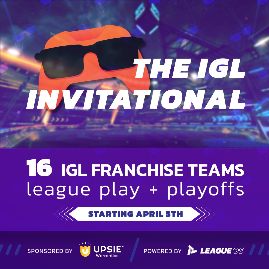 It’s backkkkkk😊

We're excited to start back up the IGL Invitational! 🥳

Every Tue. and Thur. night, IGL franchises will compete to see who is the best in all of Indy Gaming League🏆

I want to tell you more but I don’t have enough characters, it’s almost like we need a pre-sho