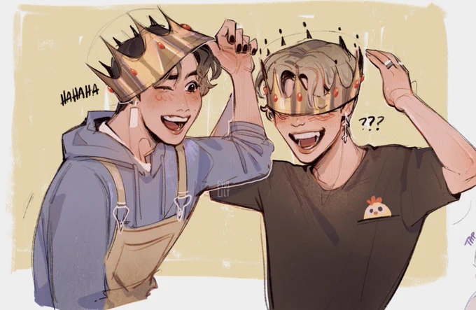 a couple a kiddos #skzfanart 