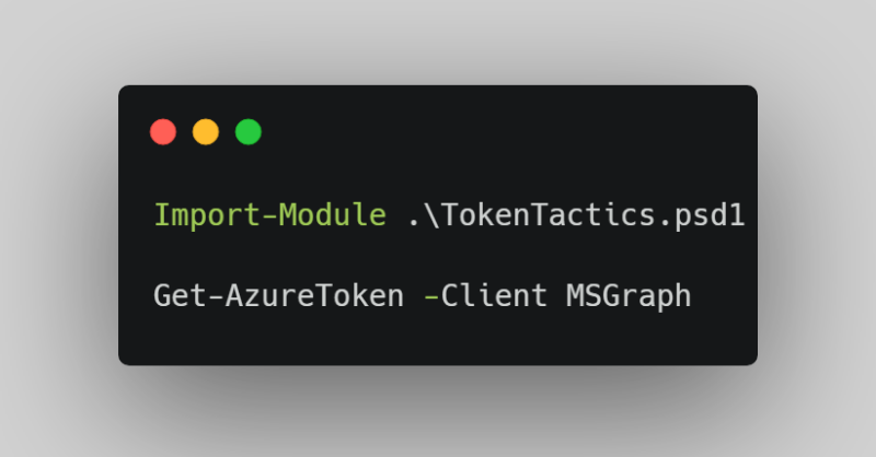 Cloud_Breach's tweet photo. Use tool such as TokenTactics - https://t.co/oe2TzuIdPn developed by @424f424f and @0xBoku to perform device code phishing attack. #RedTeam #CloudSecurity #CloudBreach #BreachingAzureLab #Azure https://t.co/3dM0RIKHWG