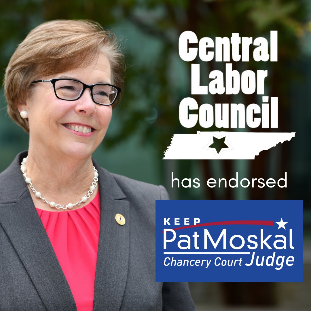 MoskalforJudge's tweet photo. Thank you @NashvilleCLC for your support! #KeepPatMoskal https://t.co/X4bsbqHwLc