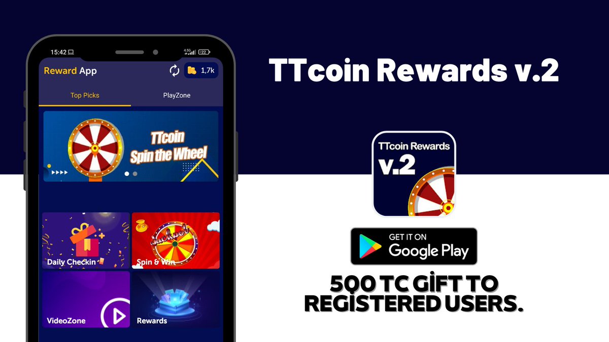ttcoinofficial's tweet photo. 🎁500 TC gift to registered users.

You can win with TTcoin Rewards v.2 to earn special gifts and more TTcoins.

Download: https://t.co/kItHWC3HiW

--->
#Airdrop #ttcoin #token #coin #Crypto #cryptocurrency #bnb #trx #kripto #nft #BSC  #CryptoNews https://t.co/9BEb87UAgd