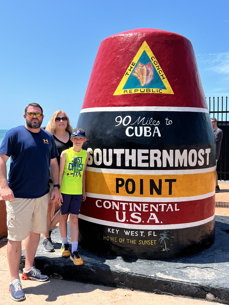Can’t go any further!  #SouthernmostPoint
