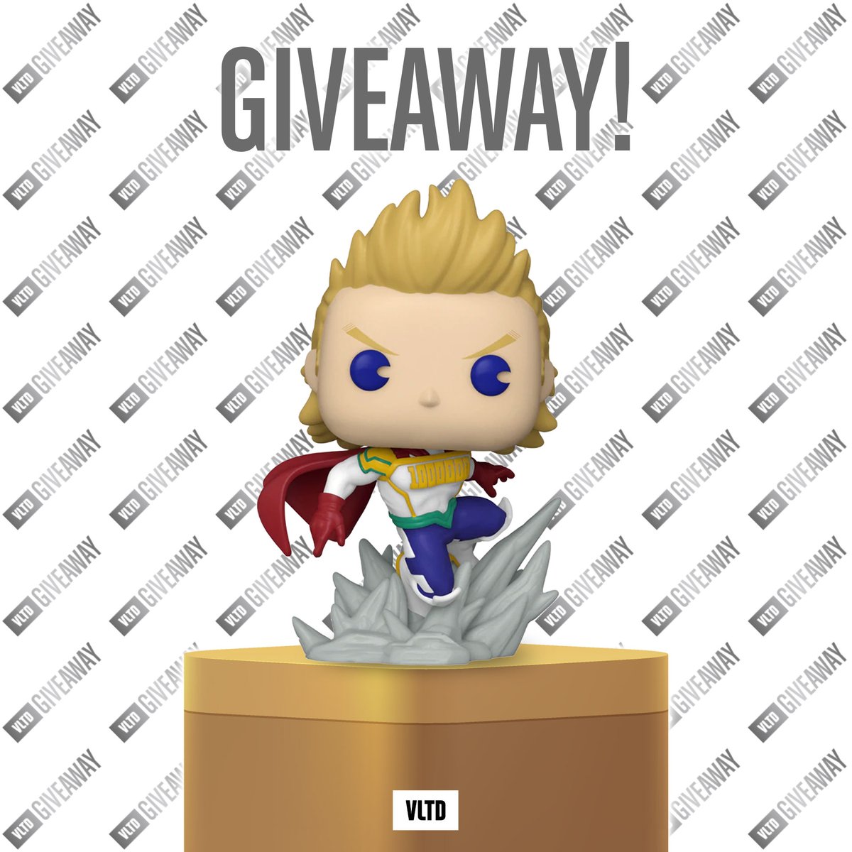 vltdinc's tweet photo. Today’s giveaway is now live for the next 24 hours on the VLTD IG page! Make sure to head over, enter and RT this post for an extra entry! 

https://t.co/EYksuG7YjW

#funkopop #myheroacademia  #vltd #vltdgiveaway https://t.co/CyqwoBGOdZ