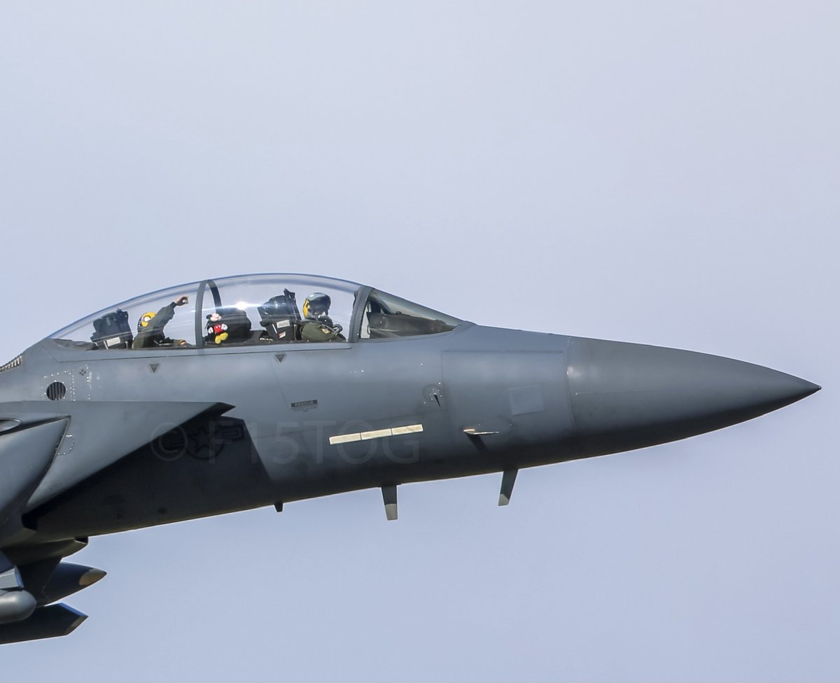 CJFPhotos's tweet photo. SJ’s Depart Carrying A Special Passenger!@SJAFB_ @48thFighter @mickeymouse @HQUSAFEAFAF @usafmonitor @USAF_ACC @BoeingAirplanes @F15Einfo @CanonUKandIE @EOSmag @WaltDisneyWorld @SJAFB @AFMonthly @Combat_Journal @GettyImages @PhotographyWeek @PhotoPlusMag #libertywing #sjafb https://t.co/FBKADCEHRa