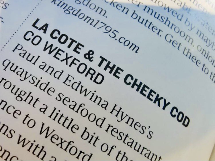 La Côte tweet media