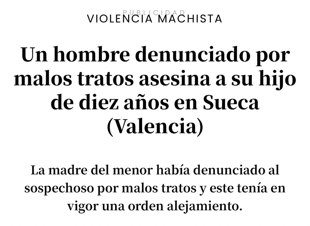 vmm7773's tweet photo. Ella tenía una orden de alejamiento … pero seguía dejando a su hijo con su maltratador por culpa de un maldito y peligroso régimen de custodia.

Cuándo entenderán los jueces que un maltratador NUNCA SERÁ UN BUEN PADRE !!!

#ViolenciaVicaria https://t.co/4gvJDrVFAG