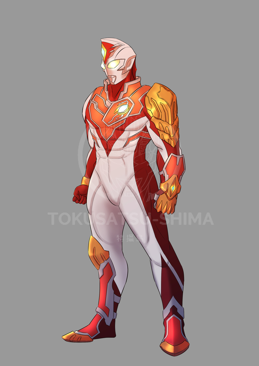 ウルトラマンデッカー-ストロングタイプ #オリジナル #ウルトラマン