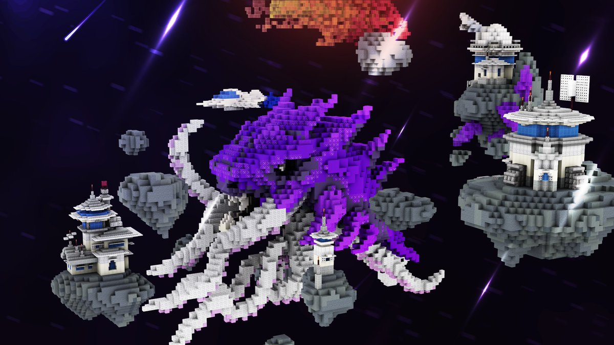 "Magna Clades" 🐙😨😰

 Legends say that a great beast threatens to consume the sun and leave the entire solar system to end in abundant darkness...

Build by me
Made in: <a href="/SetCeroMC/">Ⅽ­Z­.🔶 ­­­­В­l­­­n­­­­a­­n­­с­­­­e­­­­­ᅠᅠᅠᅠᅠᅠᅠᅠᅠᅠ</a> 
Render by: @anttoofficial 

#Minecraft  #Minecratbuilds