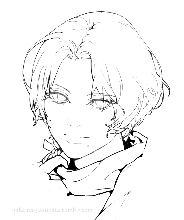 塗り絵にどうぞ。 