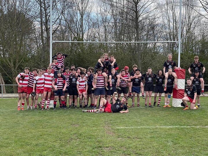 MiniGriffs's tweet photo. Fabulous tri-team effort @BarnsleyRUFC with @WetherbyRFC and our friends @CleckheatonRUFC u16s.

Thank you all for making the trip and making rugby happen, it was great to see so much teamwork❤️🤍💙🏉🏉

#GrowTheGriff #WearTheGriff #BeTheGriff https://t.co/KgGv5XMLpe