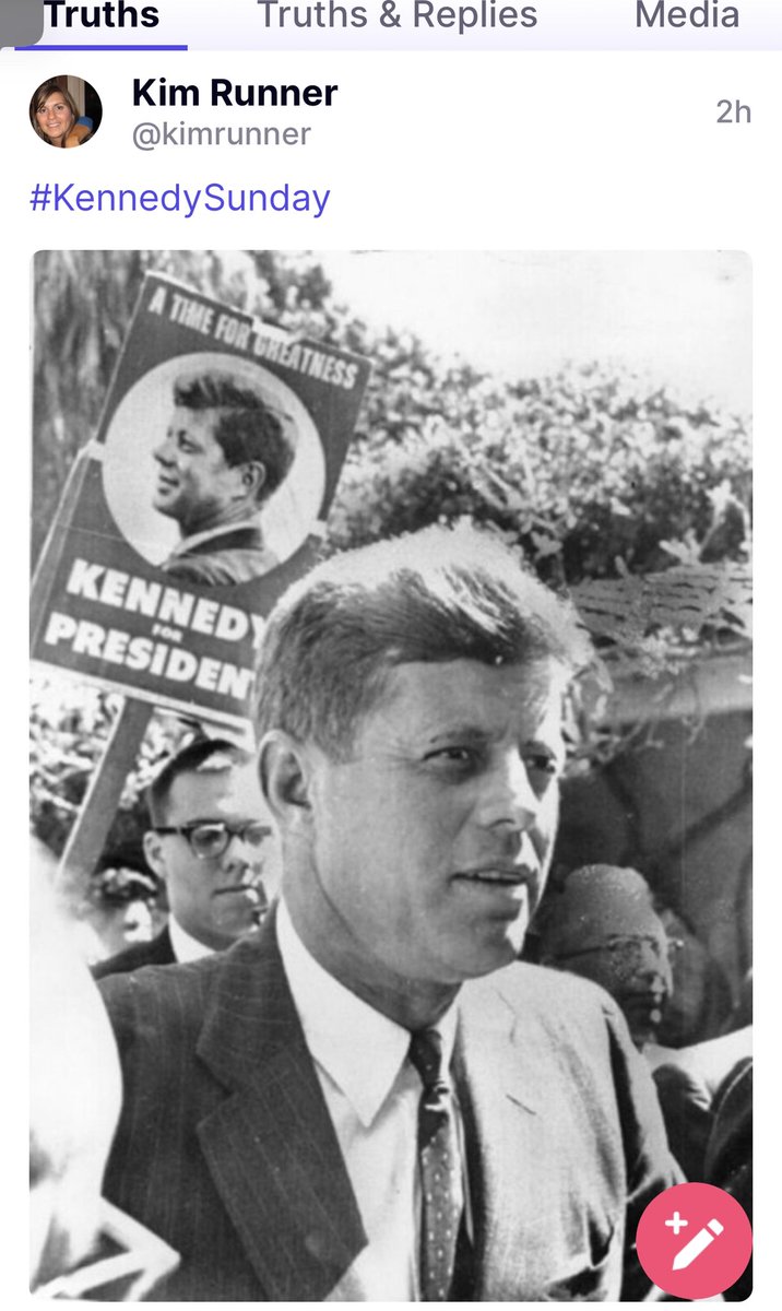 RedLevelX's tweet photo. From our friend Kim, in the Land of TruthSocial. 
#KennedySunday 
#TimeForGreatness
#MAGA AGAIN 
⏲ 🇺🇸 ⚖️ https://t.co/eqV7XQtdzL