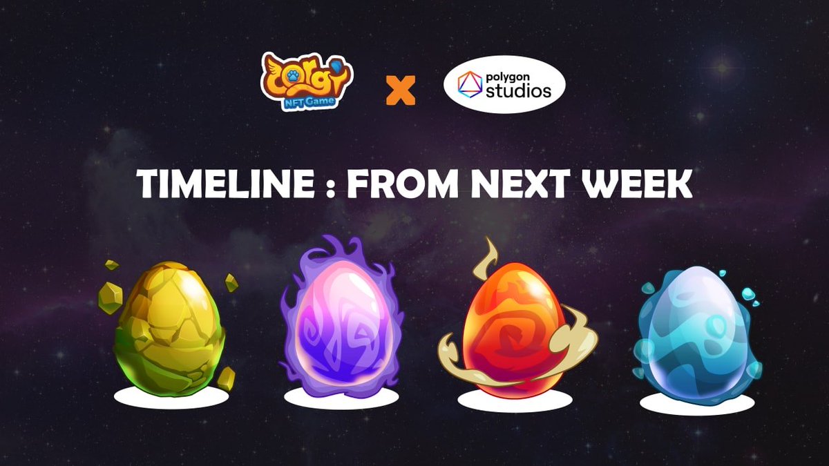 CorgiNFTGame's tweet image. DON&apos;T FORGET WE GONNA HAVE NEW EGG !
On the occasion of the expanded game CorgiNFT project to welcome users from the Polygon network, we will re-open new eggs for sale on the Polygon network. 

#gamenft #corginft #BSC