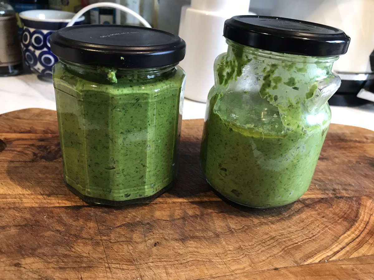 yourdreamgoal's tweet photo. Bit of a forage with @BurnhamLandD this weekend around my old haunts near #FletcherMossPark and #TheMersey #Didsbury I need to work on my technique to get all the leaves liquidising quickly in my #WildGarlicPesto, not easy when it’s a once a year recipe #ForagedFood https://t.co/vTj1vsU6cf